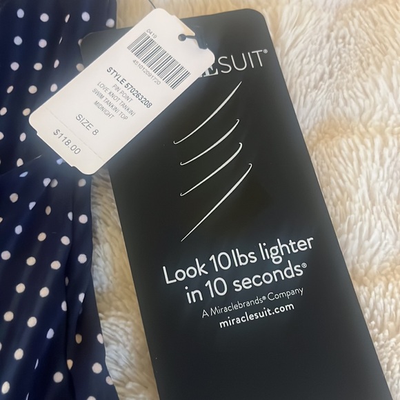 Miraclesuit tankini top - Picture 5 of 8